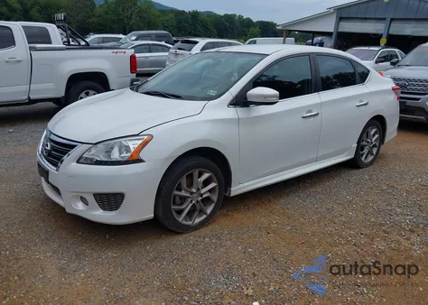 2015 Nissan Sentra Sr из США, поврежденный, VIN 3N1AB7AP4FY329949
